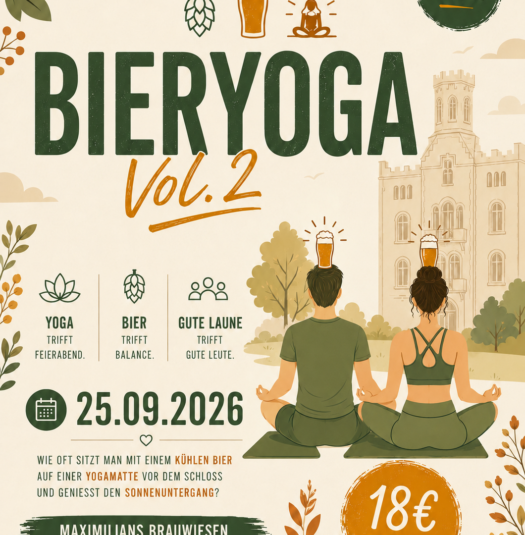 Bier-Yoga | &copy; Maximilians Brauwiesen