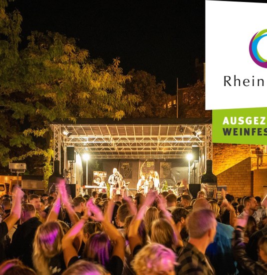 Binger Winzerfest AUSGEZEICHNET | © Rheinhessenwein e.V. Binger Winzerfest AUSGEZEICHNET | © Rheinhessenwein e.V.