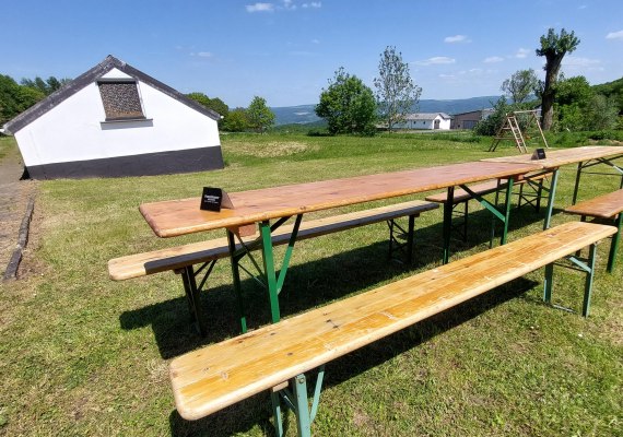 Sitzplätze im Freien | © Tourist-Info Erlebnis Rheinbogen Sitzplätze im Freien | © Tourist-Info Erlebnis Rheinbogen