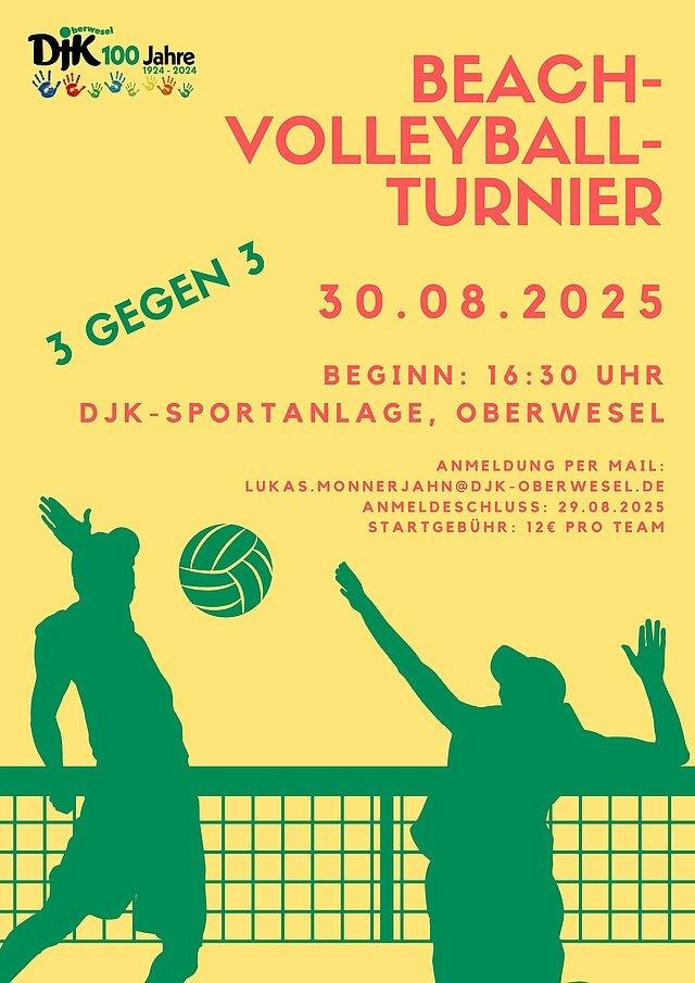 Beachvolleyball-Turnier der DJK Oberwesel | &copy; DJK Oberwesel