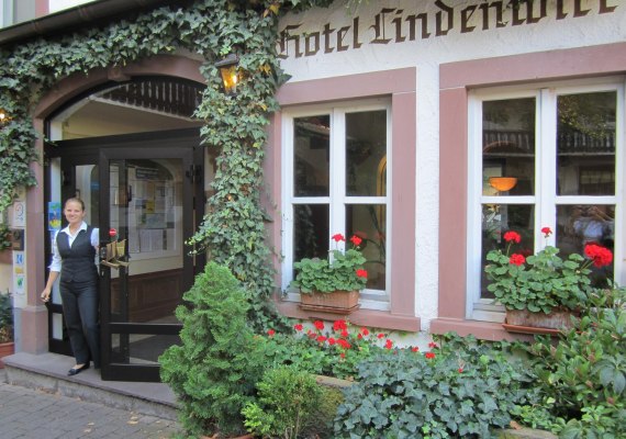 Eingang | © Hotel Lindenwirt Rüdesheim